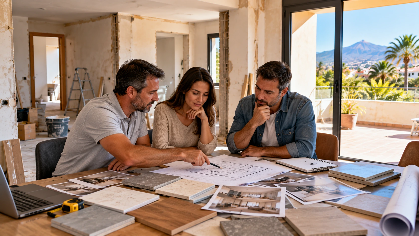 Planificar reforma de vivienda en Tenerife